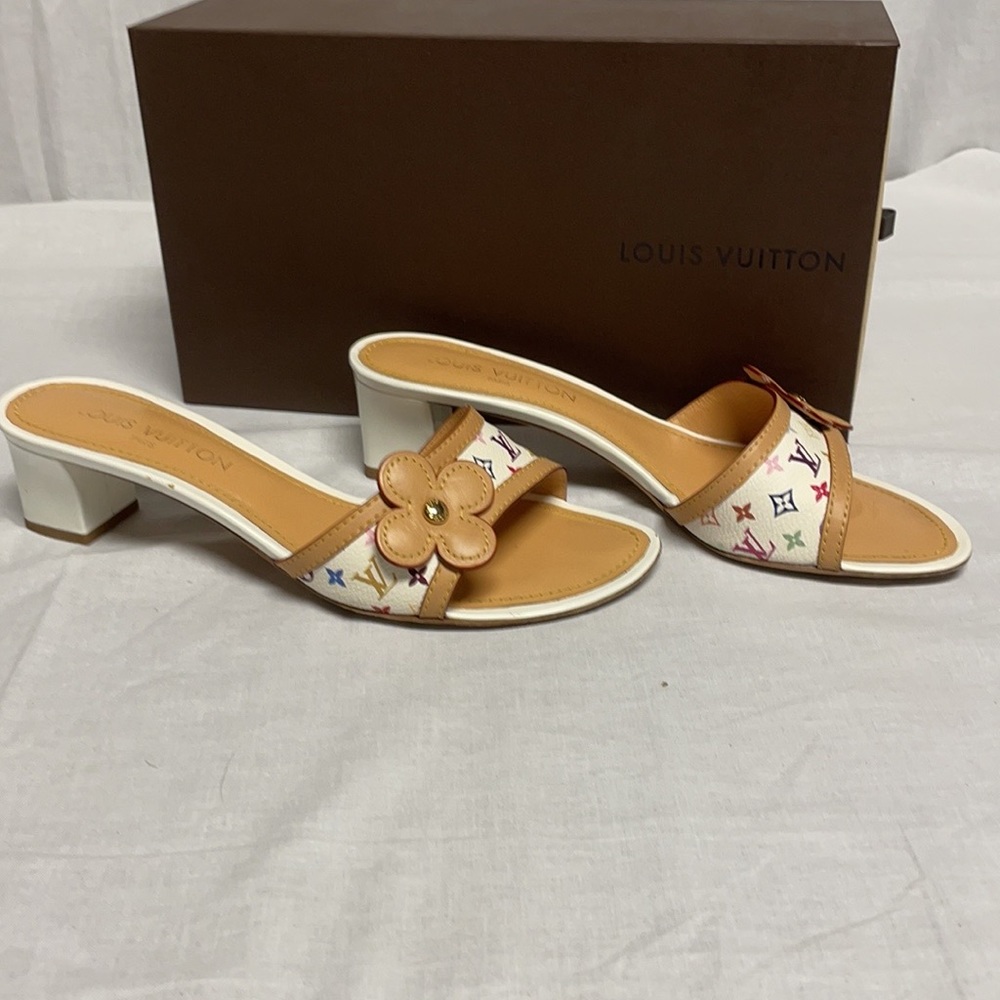 Louis Vuitton Monogram Multicolor Mule